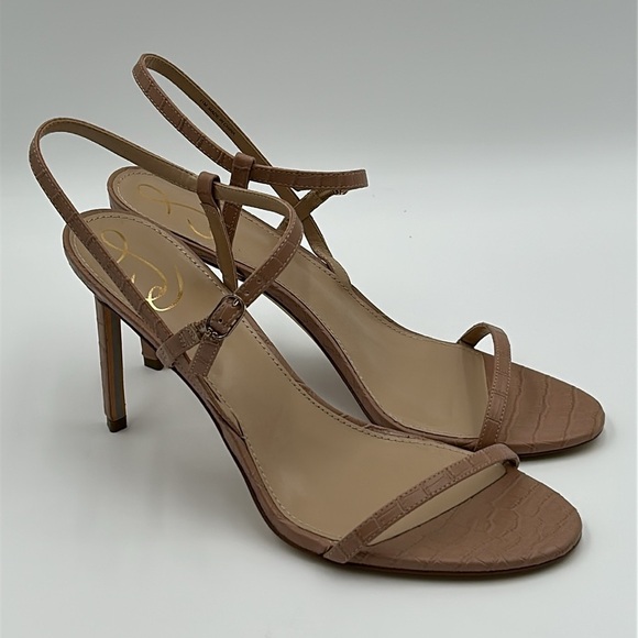 2257- Sam Edelman Women's Tan Color Heel Sandals Size 11 M NWT - Picture 1 of 11